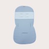 Thumbnail Protector para carrito con detalle celeste con motas blancas0