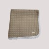 Thumbnail Edredon liviano Beige oscuro con borde blanco0